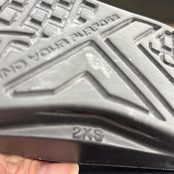 Telic Energy Flip Flop Womens 6 2XS Midnight Black White Splash - Picture 6 of 6